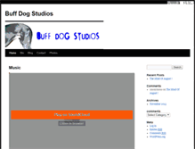 Tablet Screenshot of buffdogstudios.com